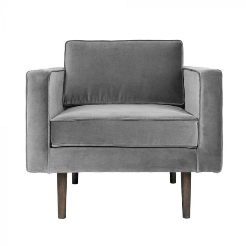 Maria Light Grey Arm Chair — image 1 of 1