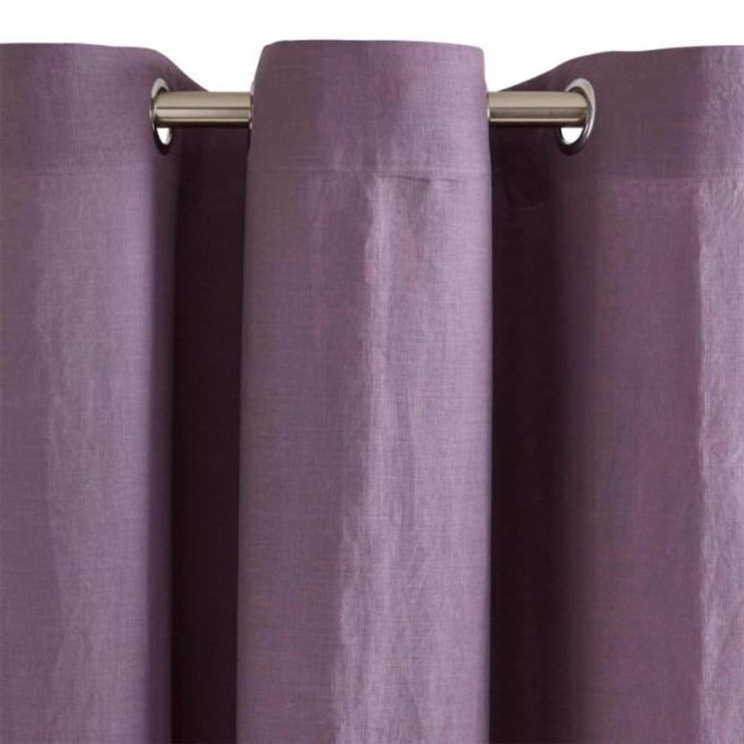 Light Purple Linen Curtain — image 2 of 2