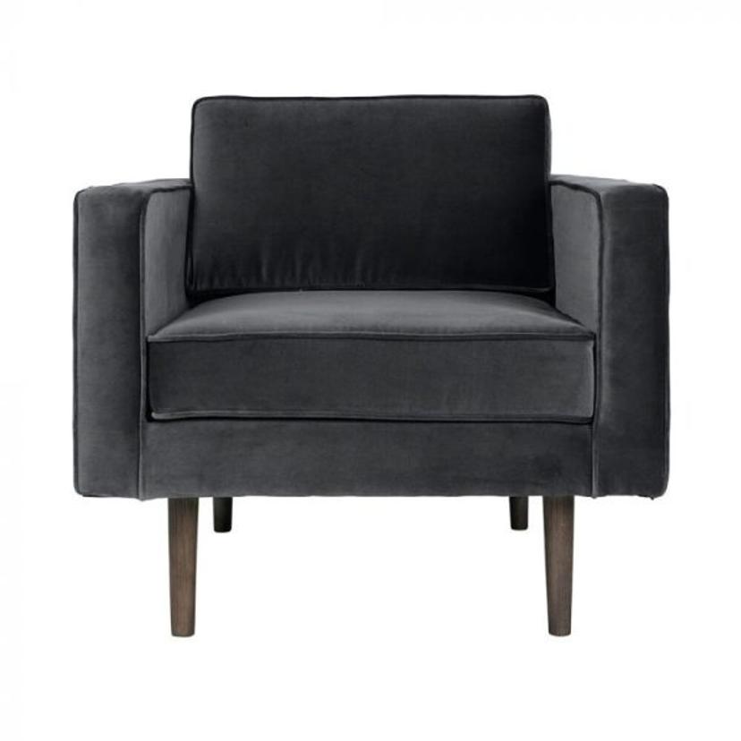 Maria charcoal armchair — image 1 of 1