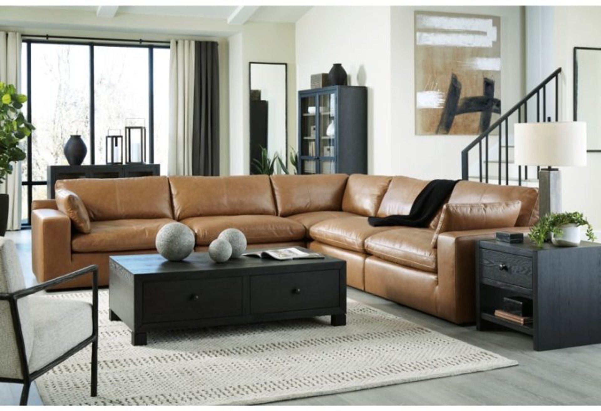 Cova Leather sofa