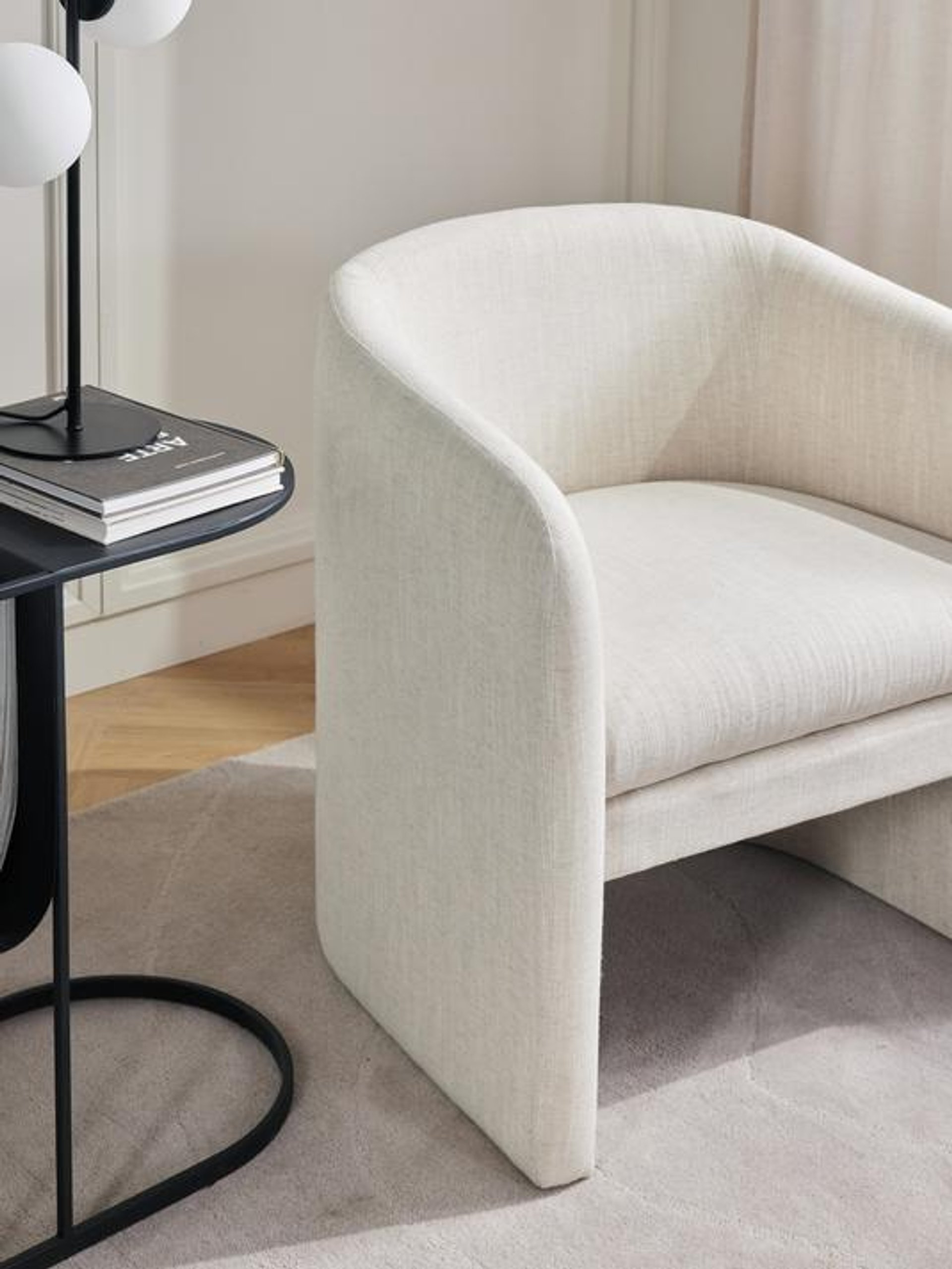 Capri beige armchair