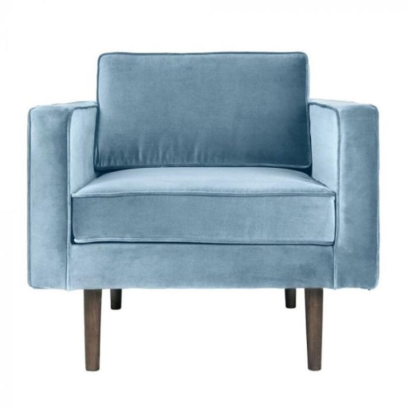 Maria baby blue armchair — image 1 of 1