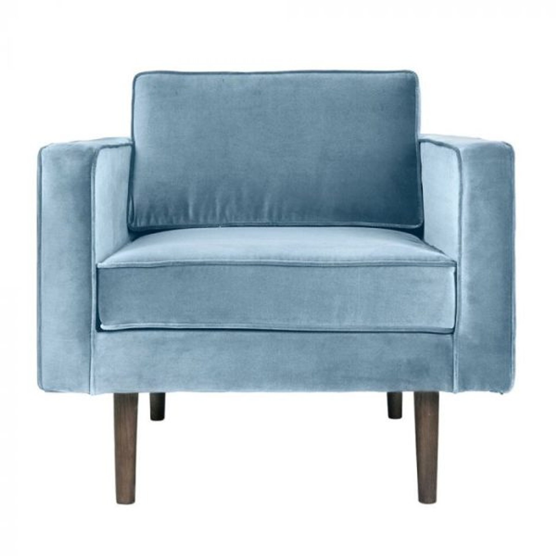Maria baby blue armchair