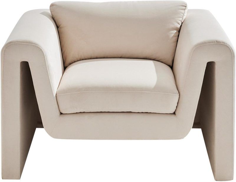 Vitim beige armchair