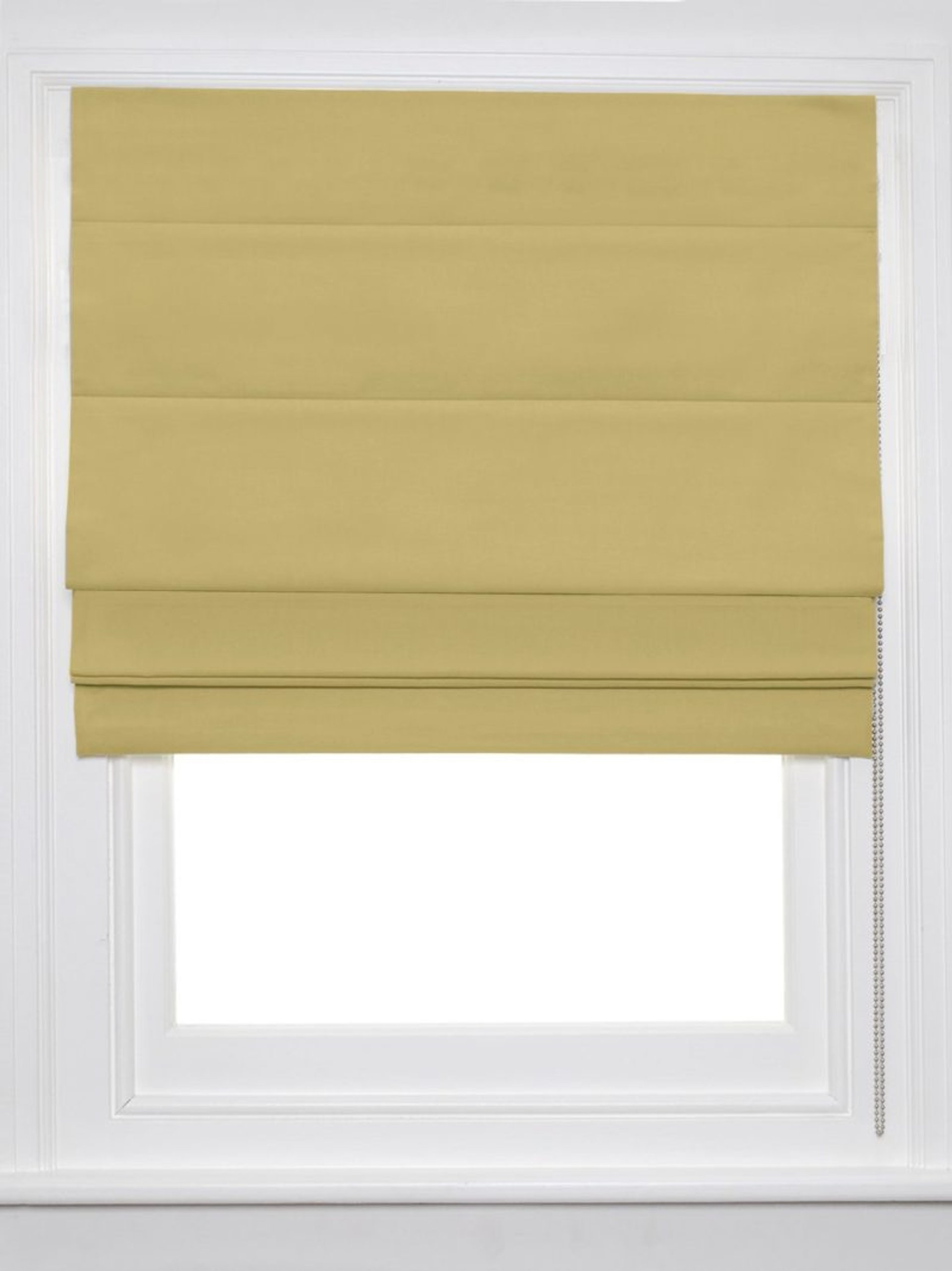 Mustard Roman Blind