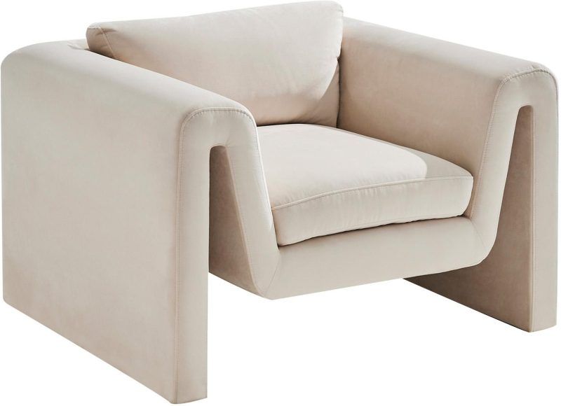 Vitim beige armchair