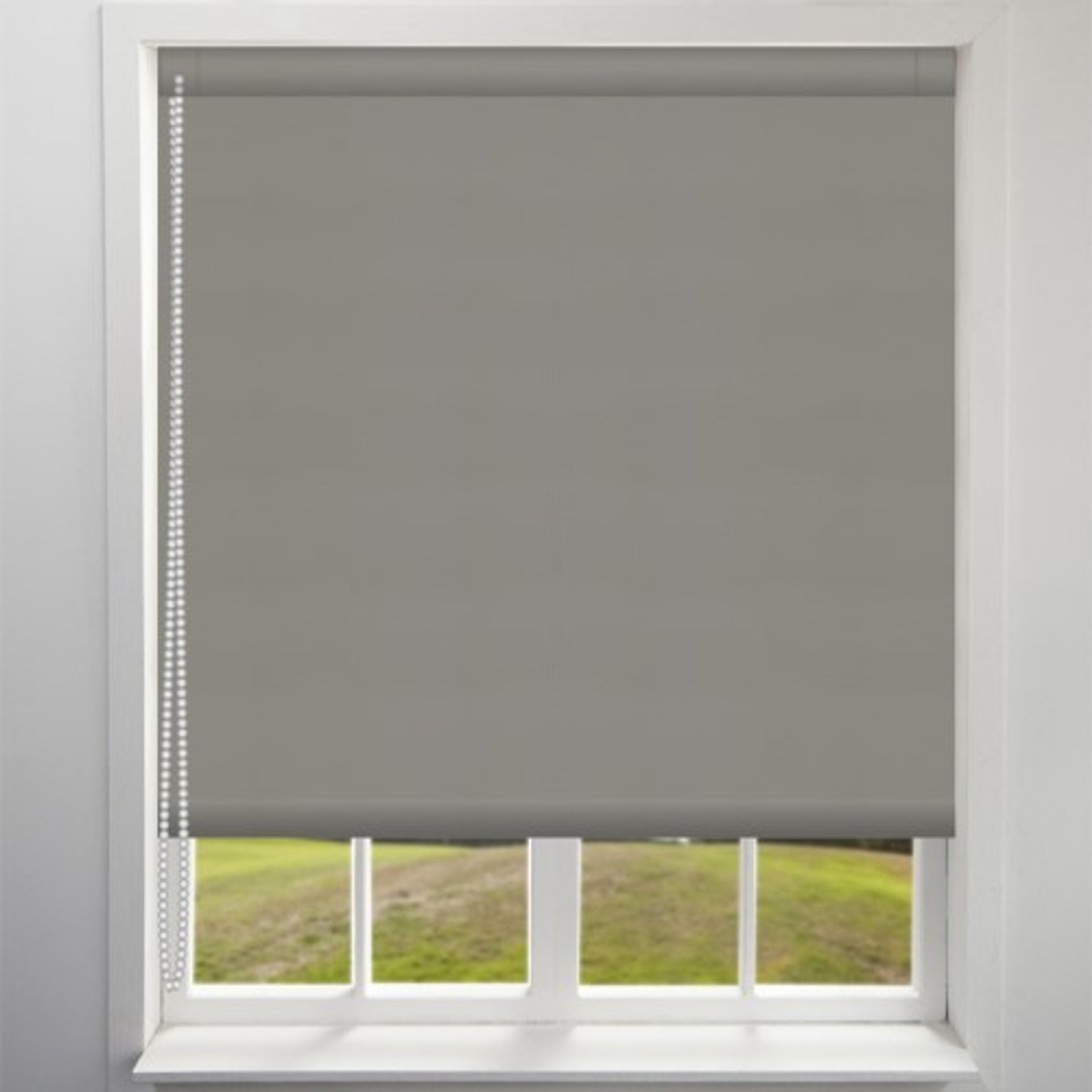 Dark Grey Blackout Roller Blind