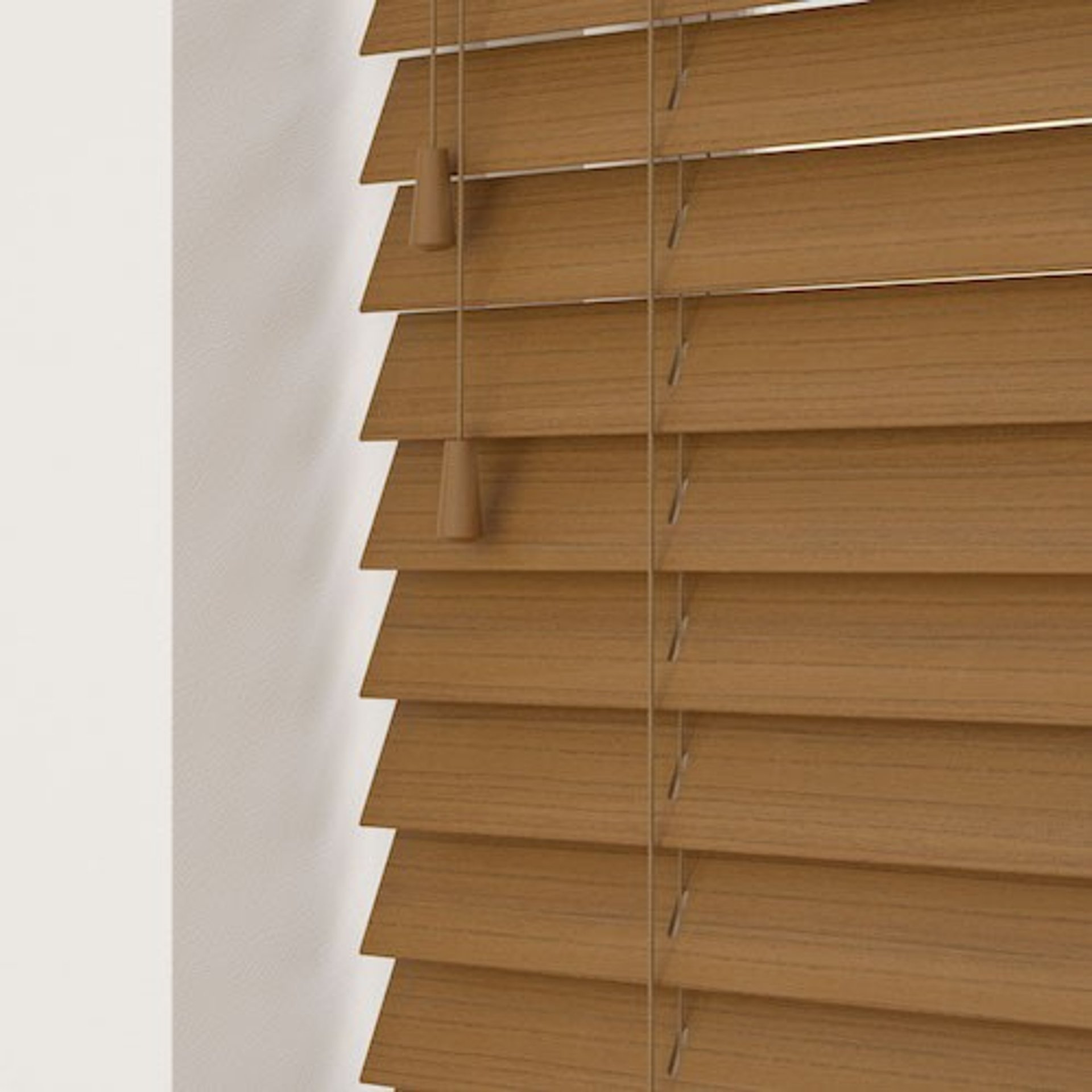 Dark Oak Wooden Blind