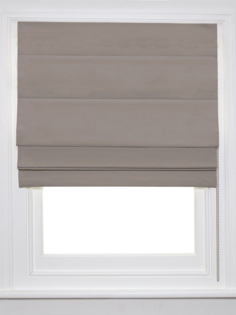 Light Brown Roman Blind