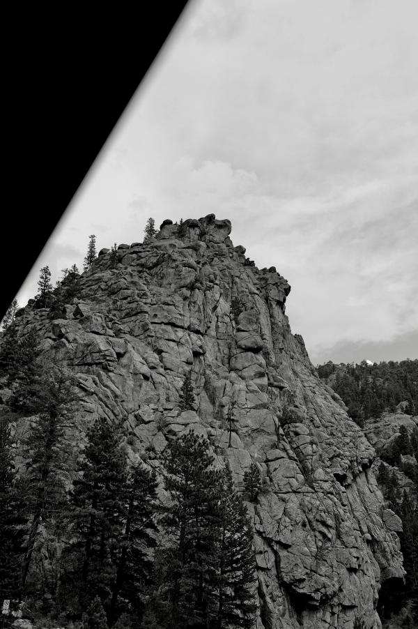 Rock formations on the switchbacking roads home.