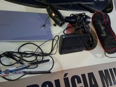 Suspeito é preso após tentar furtar empresa e ser flagrado com diversos objetos no Vale