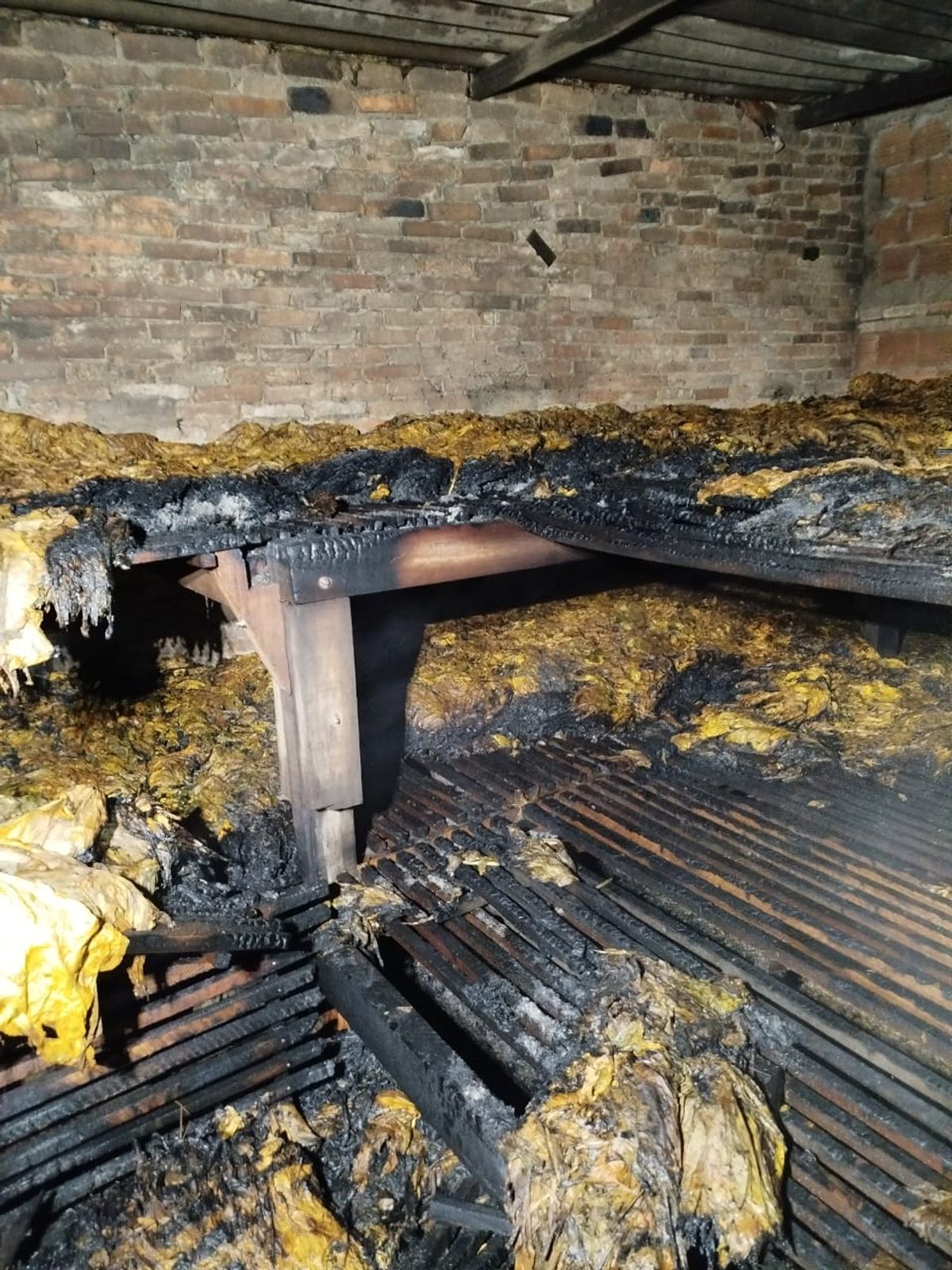 Incêndio em estufa de fumo causa prejuízo de R$ 15 mil em Ituporanga