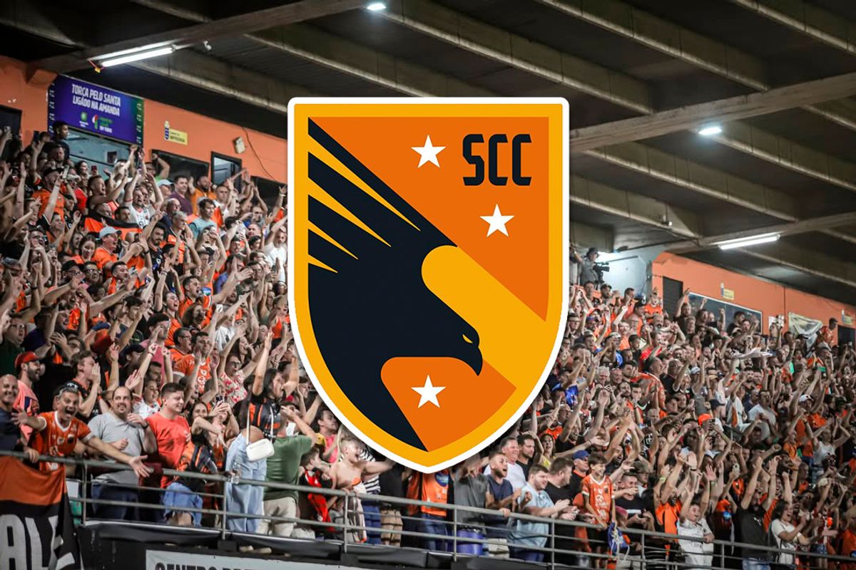 Novo escudo do Santa Catarina Clube de Rio do Sul divide opiniões nas redes sociais