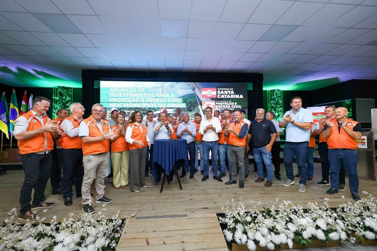 Governo do Estado apresenta R$ 485 milhões em investimentos em proteção e defesa civil no Alto Vale