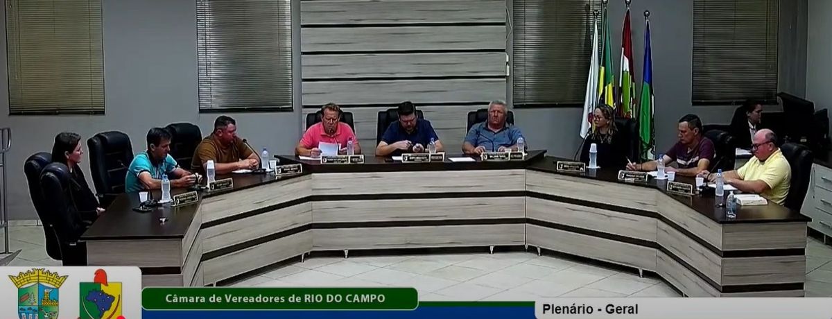 Câmara Municipal de Rio do Campo aprova diretrizes da Lei Orçamentária de 2026