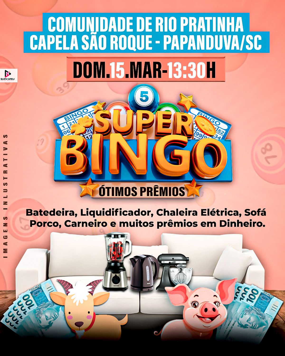 Festival de Prêmios promete movimentar comunidade de Rio Pratinha em Papanduva
