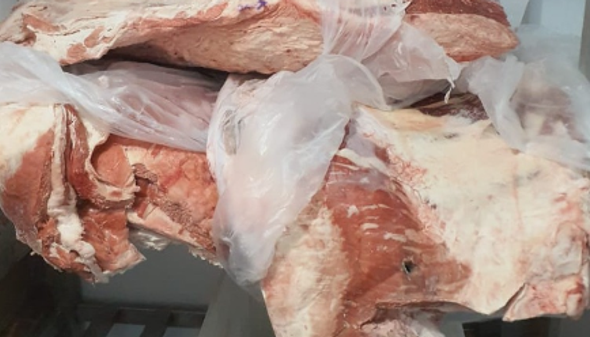 Fiscalização apreende mais de 900 kg de produtos impróprios para consumo, no Médio Vale