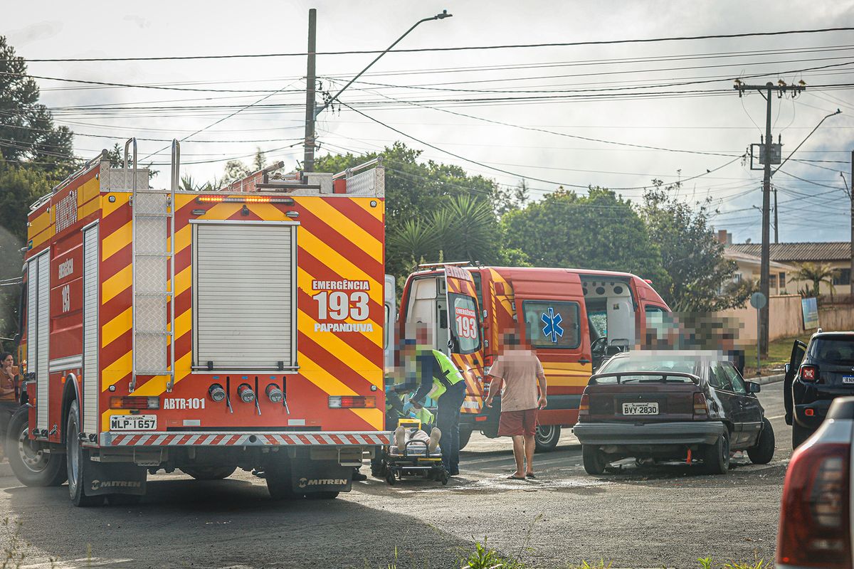 Colisão foi registrada na manhã desta quinta-feira, dia 25 - Foto: Maurício Samp/RWTV