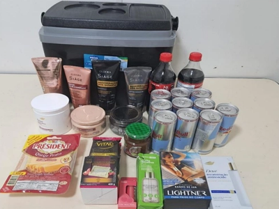 Mulher é presa após tentar furtar quase R$ 900 em produtos de supermercado em Timbó