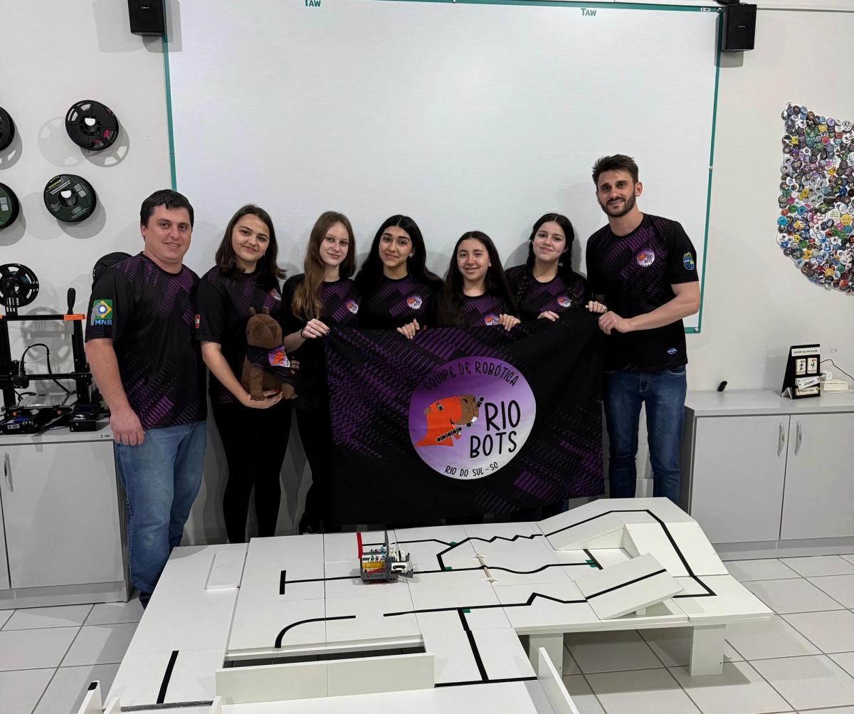 Equipe de robótica de Rio do Sul estará no maior evento da América Latina