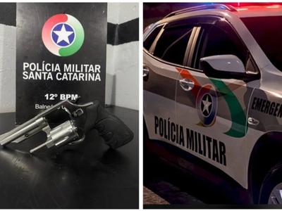 Adolescente é apreendido após atirar em parente em SC