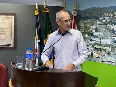Presidente do Sindicato dos Trabalhadores Rurais de Taió apresenta panorama de serviços na Câmara de Vereadores