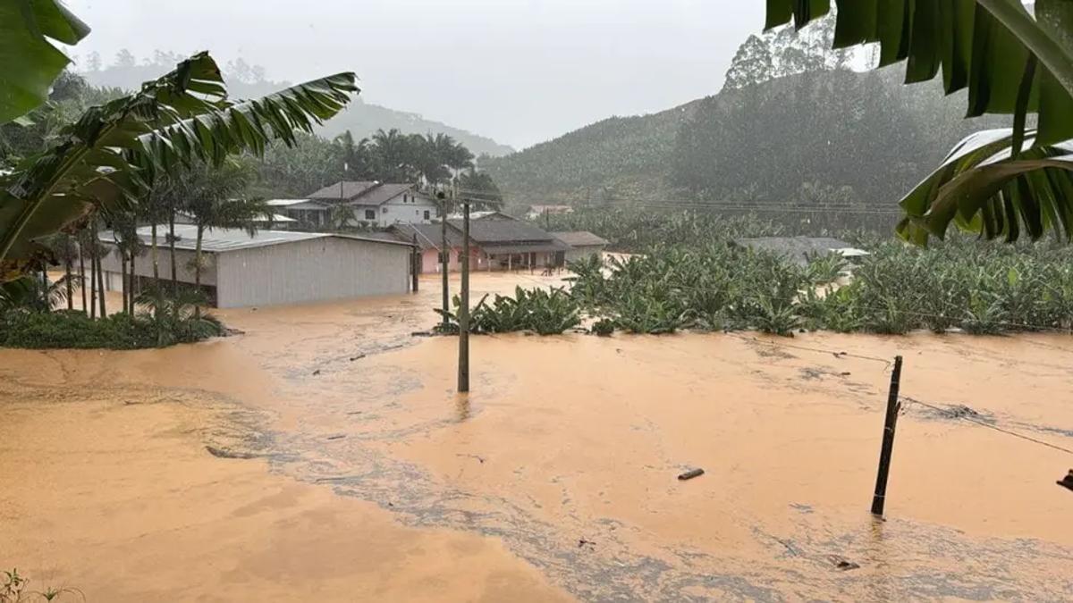 SC pode ter catástrofes climáticas 17% mais frequentes até 2100
