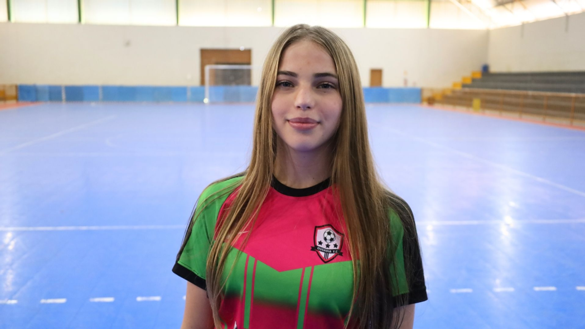 Com 14 anos, Ketlyn leva o nome de Canoinhas para o APAF Futsal Feminino