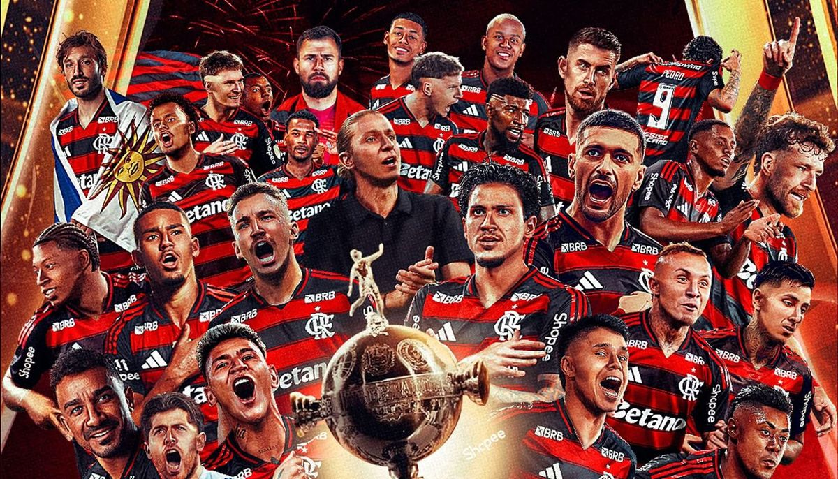 Flamengo conquista o tetracampeonato da Libertadores