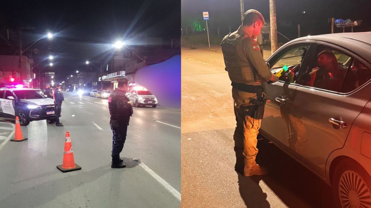 Blitzes continuam em Rio do Sul, para coibir desordem e perturbação