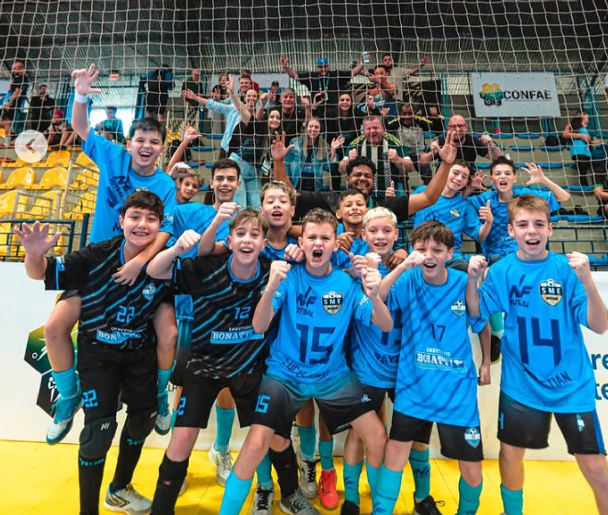 Imperial Futsal, de Pouso Redondo, conquista título inédito da Taça Brasil Sub-12