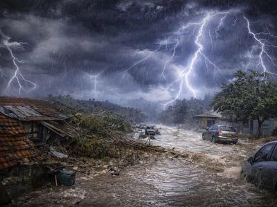 Temporais com chuva intensa neste domingo (28)