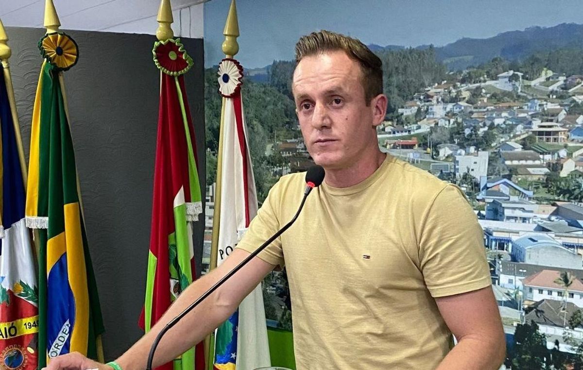 Gramkow cobra menos burocracia para agricultores e questiona investimentos em área de risco, em Taió