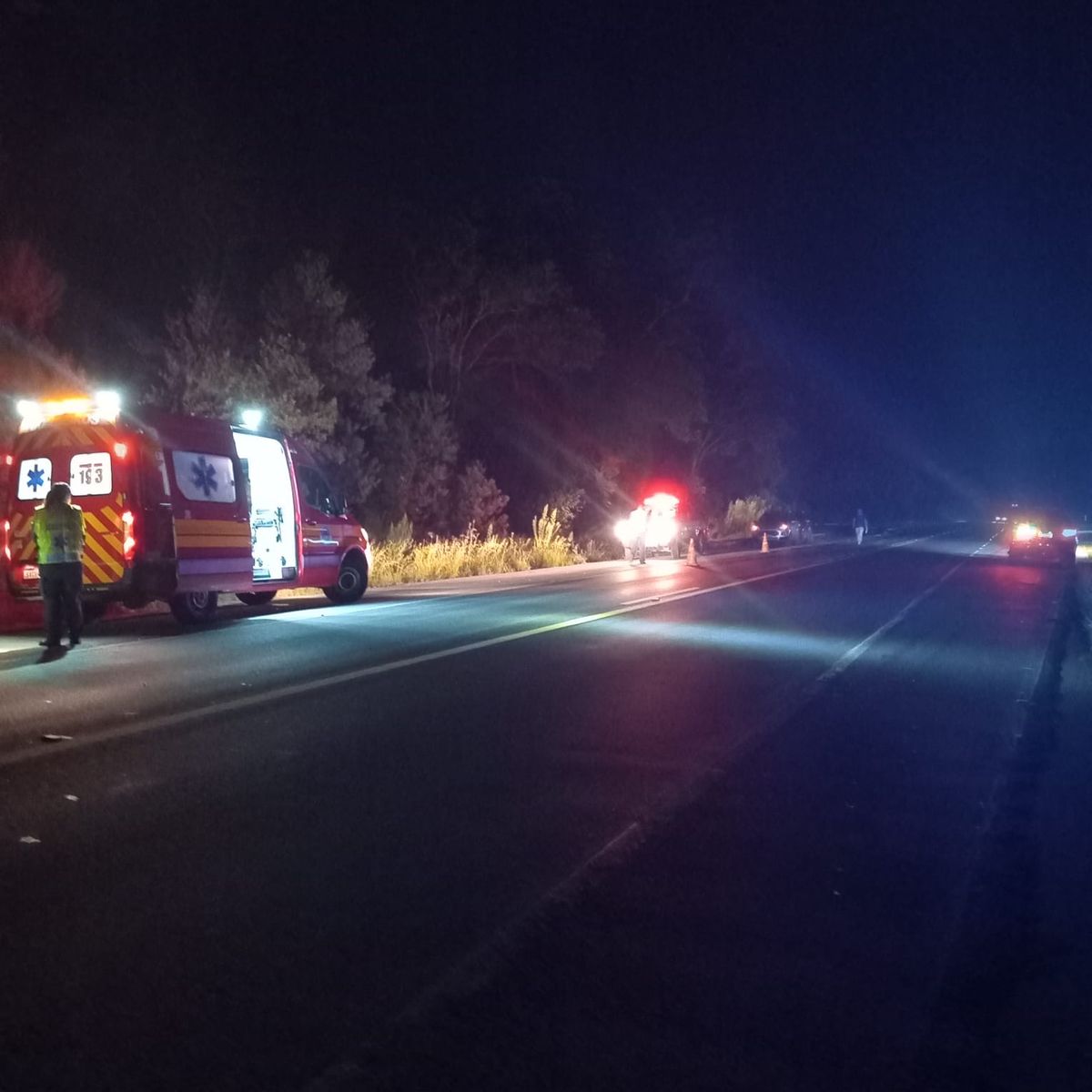 Motociclista morre após acidente na BR-280, em Mafra