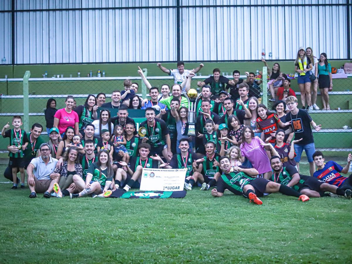 Verdi EC é o grande vencedor do Campeonato Municipal de Futebol de Campo de Pouso Redondo 2025