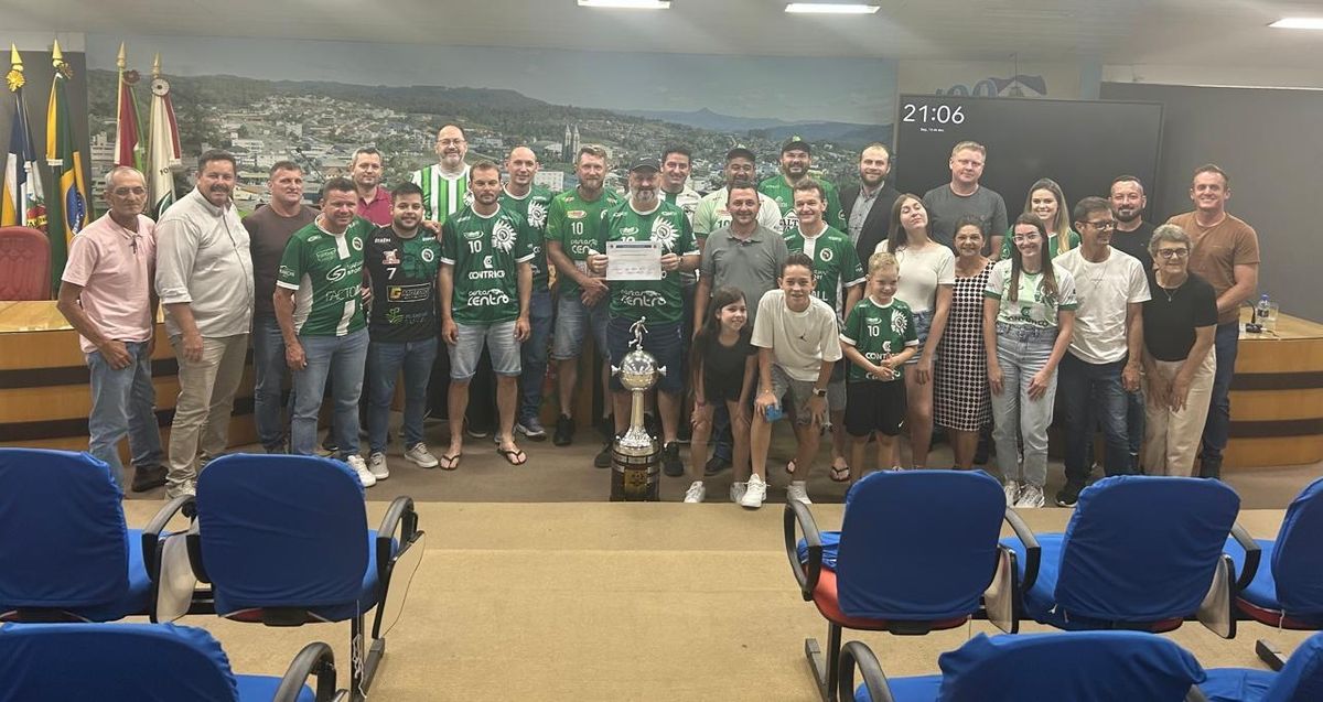 Clássico Cacique x União é homenageado pela Câmara de Taió