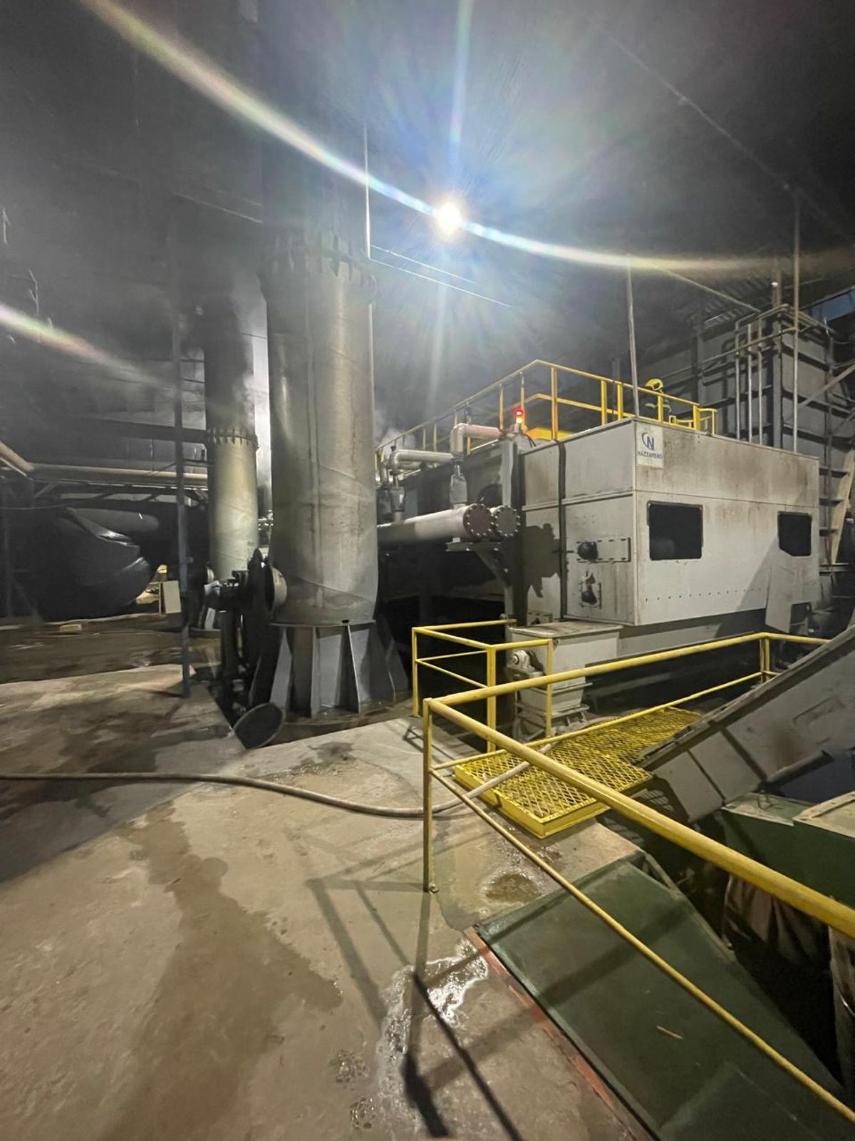 Incêndio atinge indústria de pellets e cerâmica em Pouso Redondo