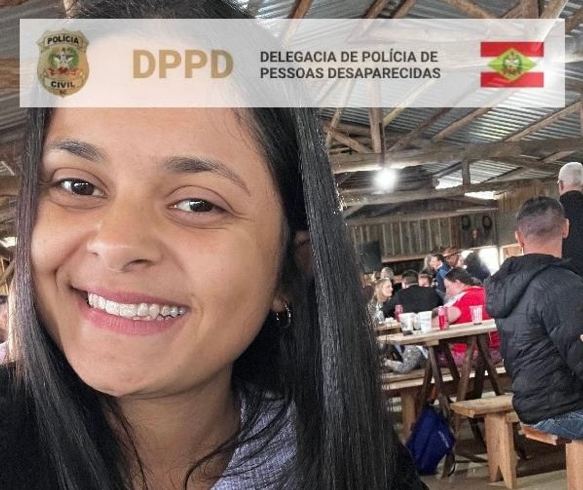 Jovem desaparecida em Salete é encontrada em segurança