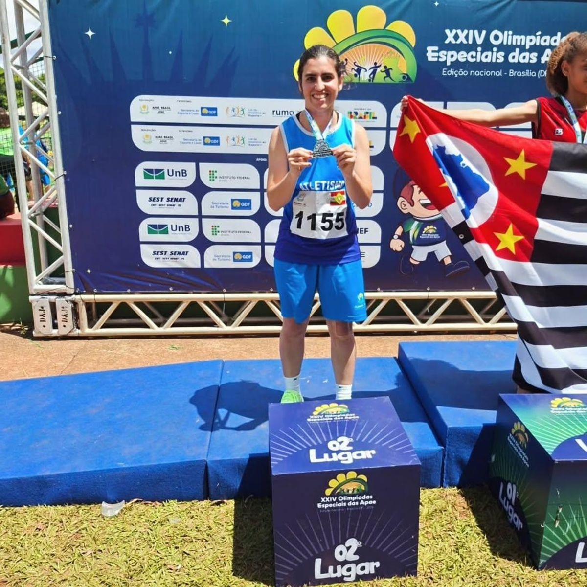 Atleta da APAE de Taió é homenageada por conquistas nas Olimpíadas Nacionais