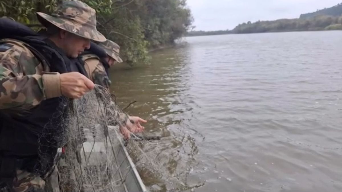 PM Ambiental combate pesca predatória em Canoinhas
