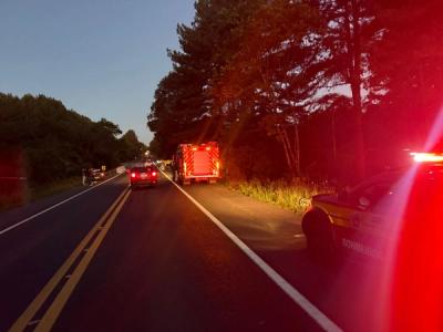 Colisão entre dois veículos é registrada na BR-280 em Três Barras