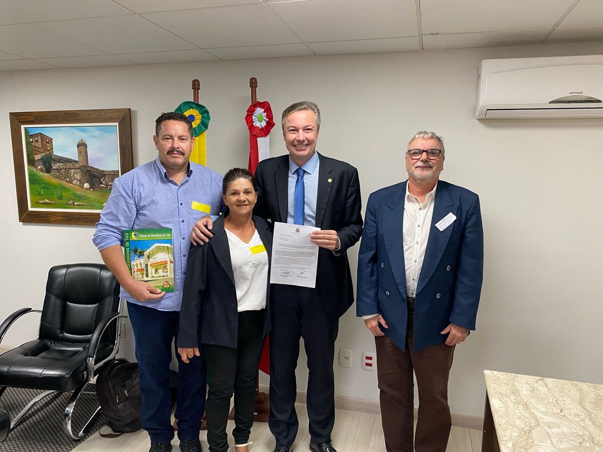 Vereadores de Taió cumprem agenda em Florianópolis e solicitam investimentos para o município