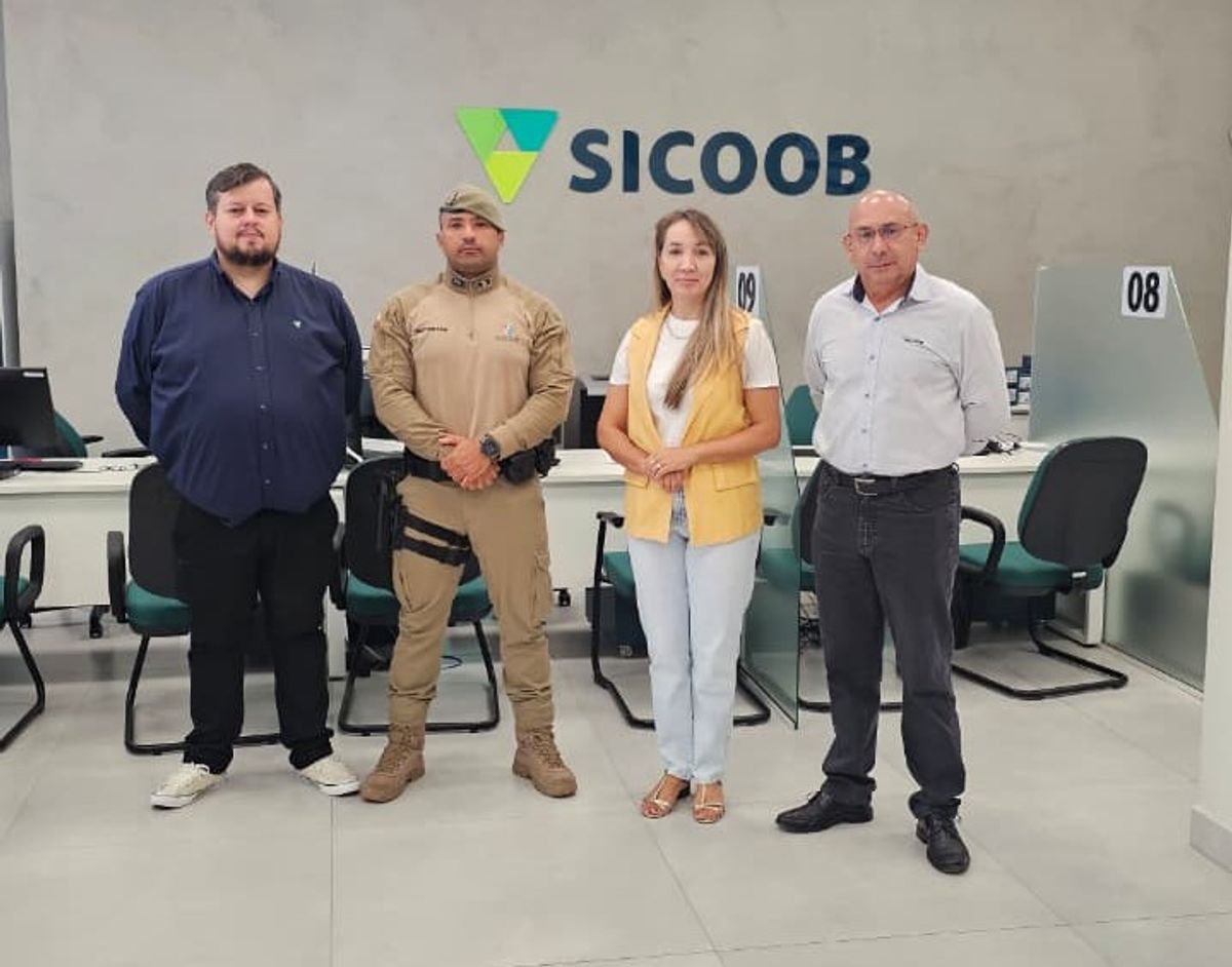 Santa Terezinha adquire câmeras de monitoramento em parceria com o Sicoob, para reforçar a segurança pública