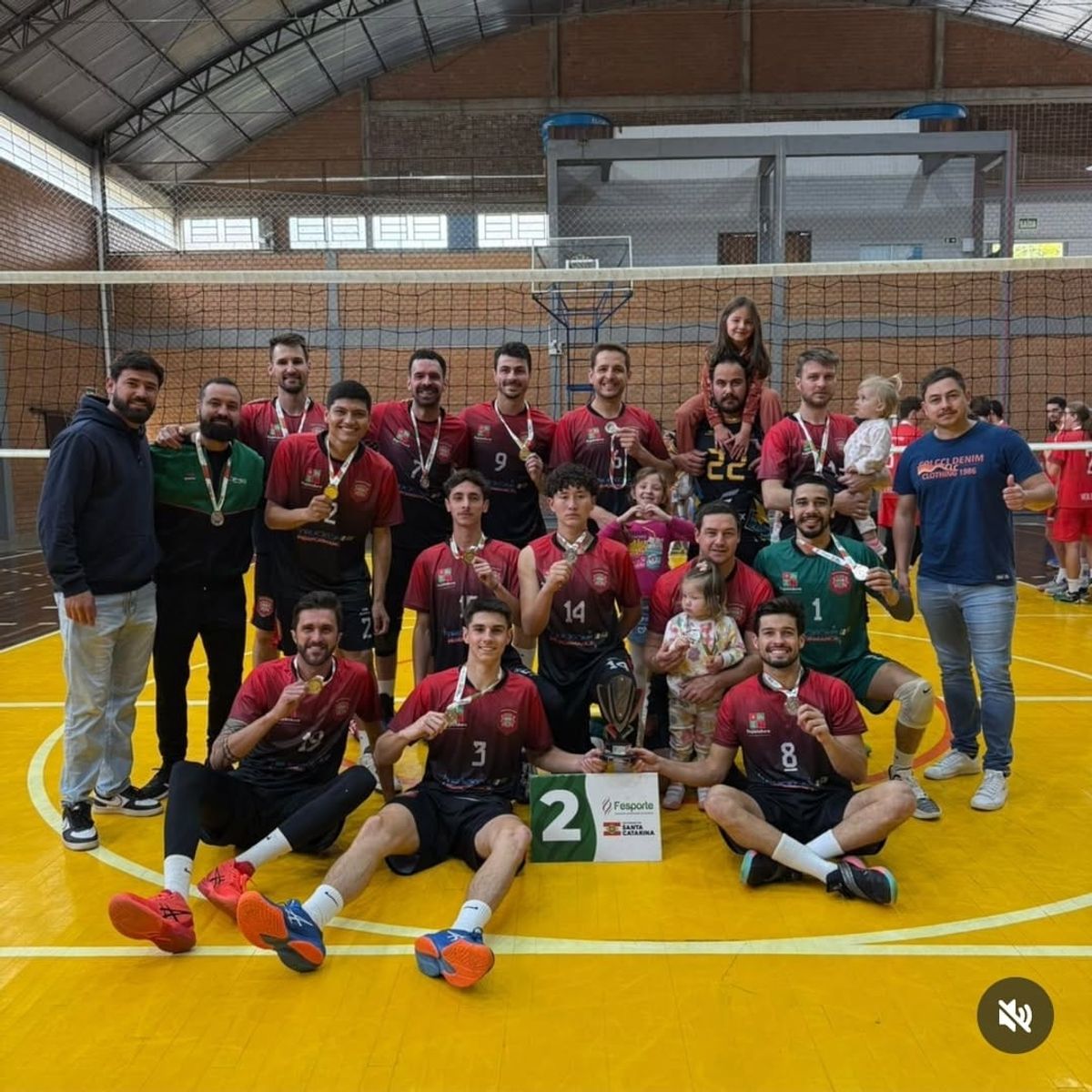 Papanduva disputa fase regional dos JASC no vôlei masculino