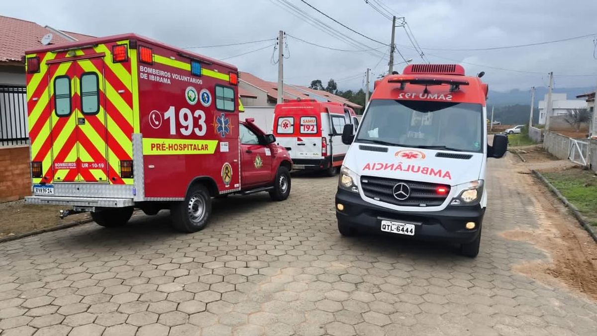 Homem morre após parada cardiorrespiratória em Ibirama