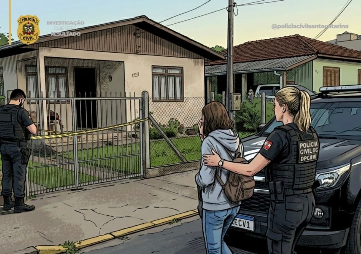 Adolescente é resgatada de cativeiro pela Polícia Civil em Ituporanga