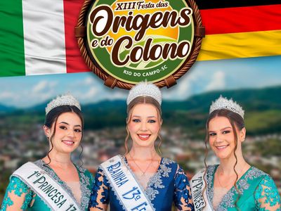 Programação da 13ª Festa das Origens e do Colono é divulgada em Rio do Campo