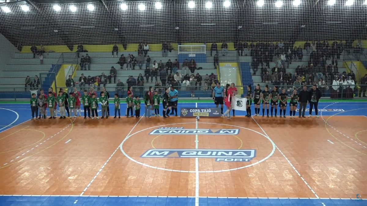 Primeira noite da Copa Taió de Futsal registra grande audiência nas transmissões da RWTV
