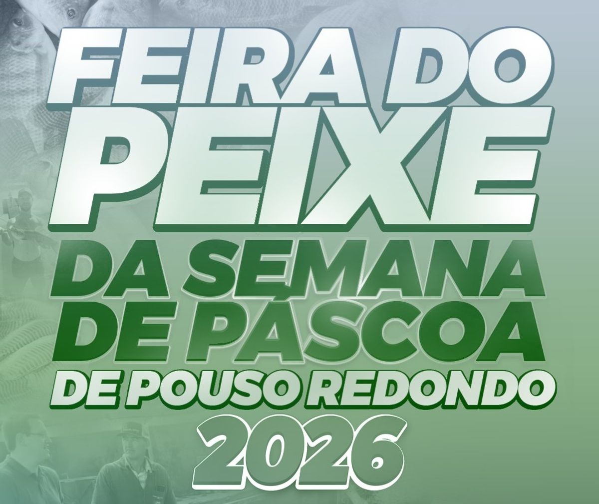 Feira do Peixe Vivo será realizada em Pouso Redondo na semana da Páscoa