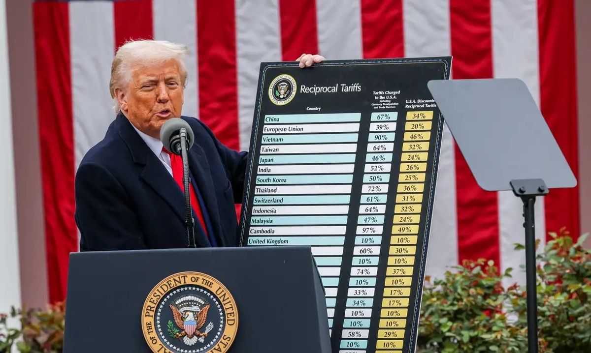Trump eleva taxação da China para 125% e reduz de 75 países para 10%